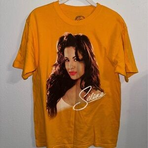 Orange Graphic Short Sleeve Tee